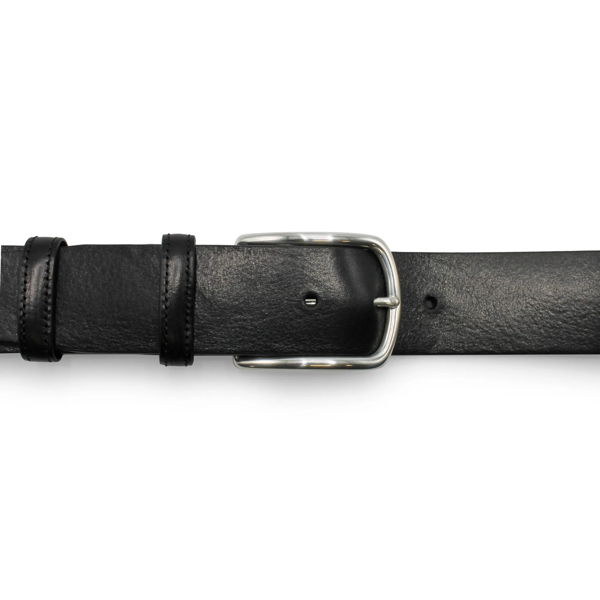 Slimline Elongated Curved Classic Prong Buckle 40mm