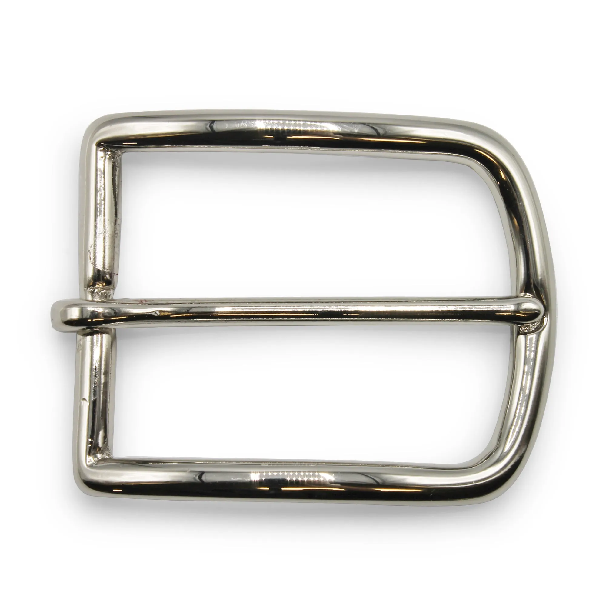 Slimline Elongated Curved Classic Prong Buckle 40mm