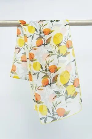 Small Silk Scarf, Lemonade