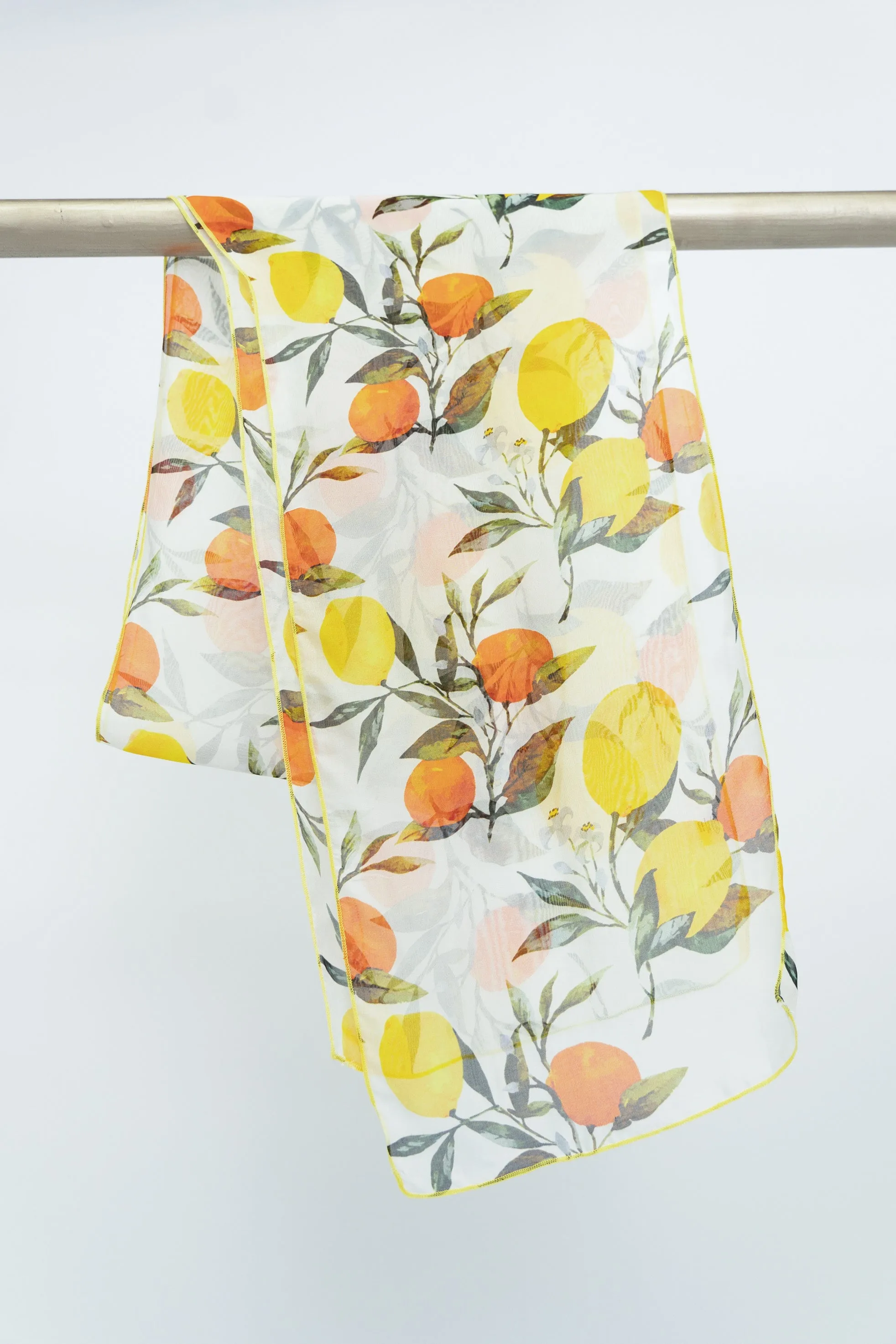 Small Silk Scarf, Lemonade