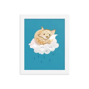 Sun Shower- 8"x 10" Framed Poster