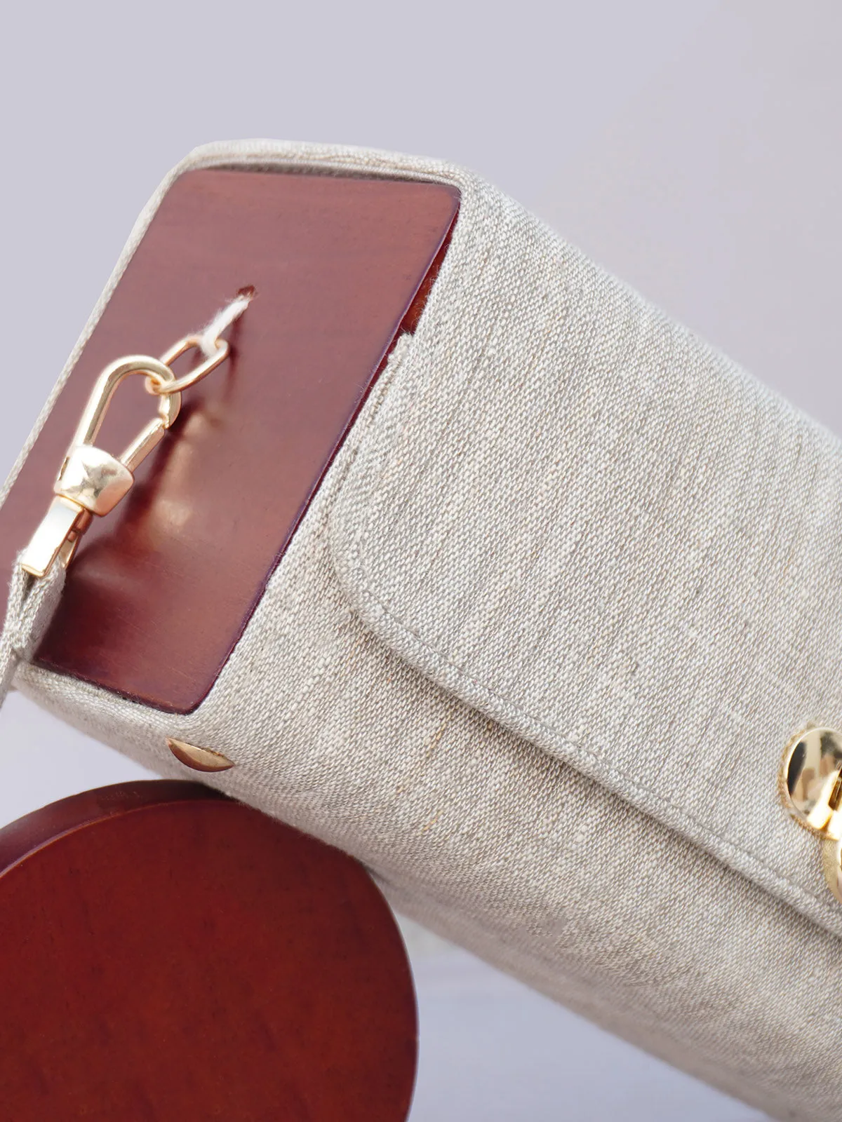 The Grey Square Shoulder bag