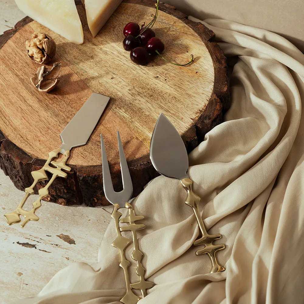 Totem Cheese Knives - Set of 3