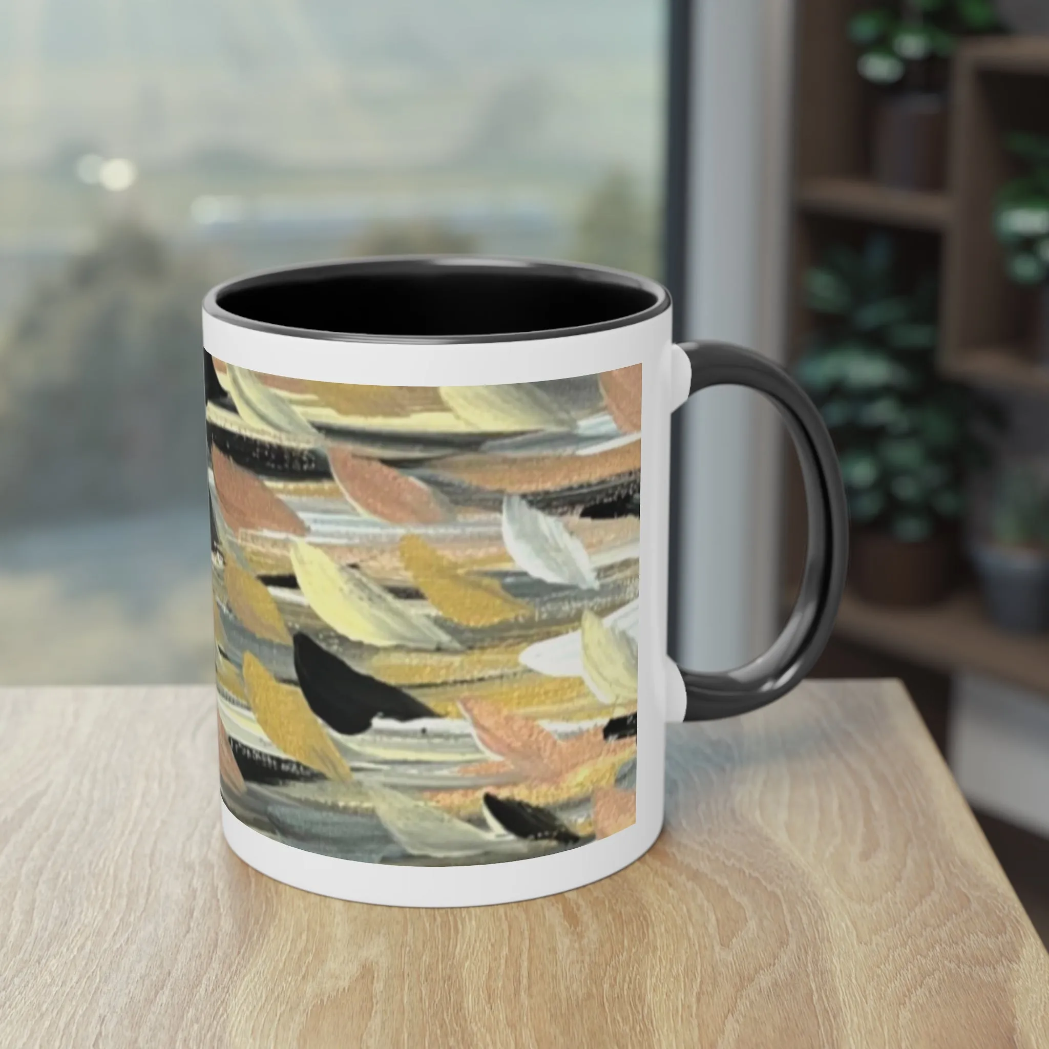 Two-Tone Coffee Mug, 11oz