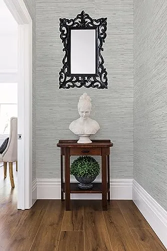 UPZING DECOR Wood Wall Mirror | Framed Wall Mirror | Wall hanging | for Home | Living Room | Bedroom | Only Frame with Out Mirror (36"x24")(Black)