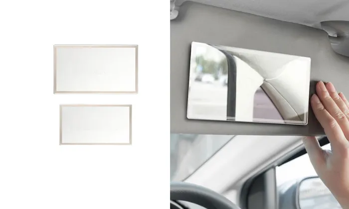 Versatile Car Sun Visor Makeup Mirror