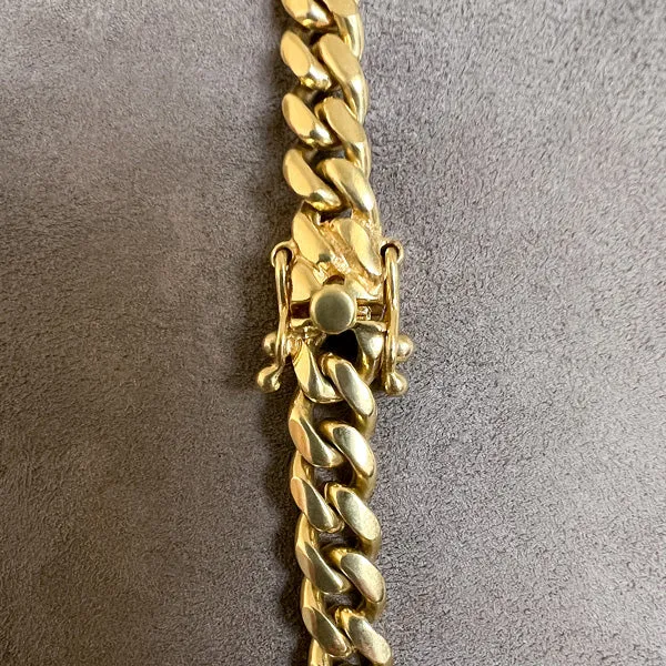 Vintage Curb Link Chain Necklace