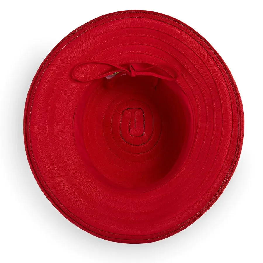 Wallaroo Hats Breton Womens Sun Hat BRE - Red