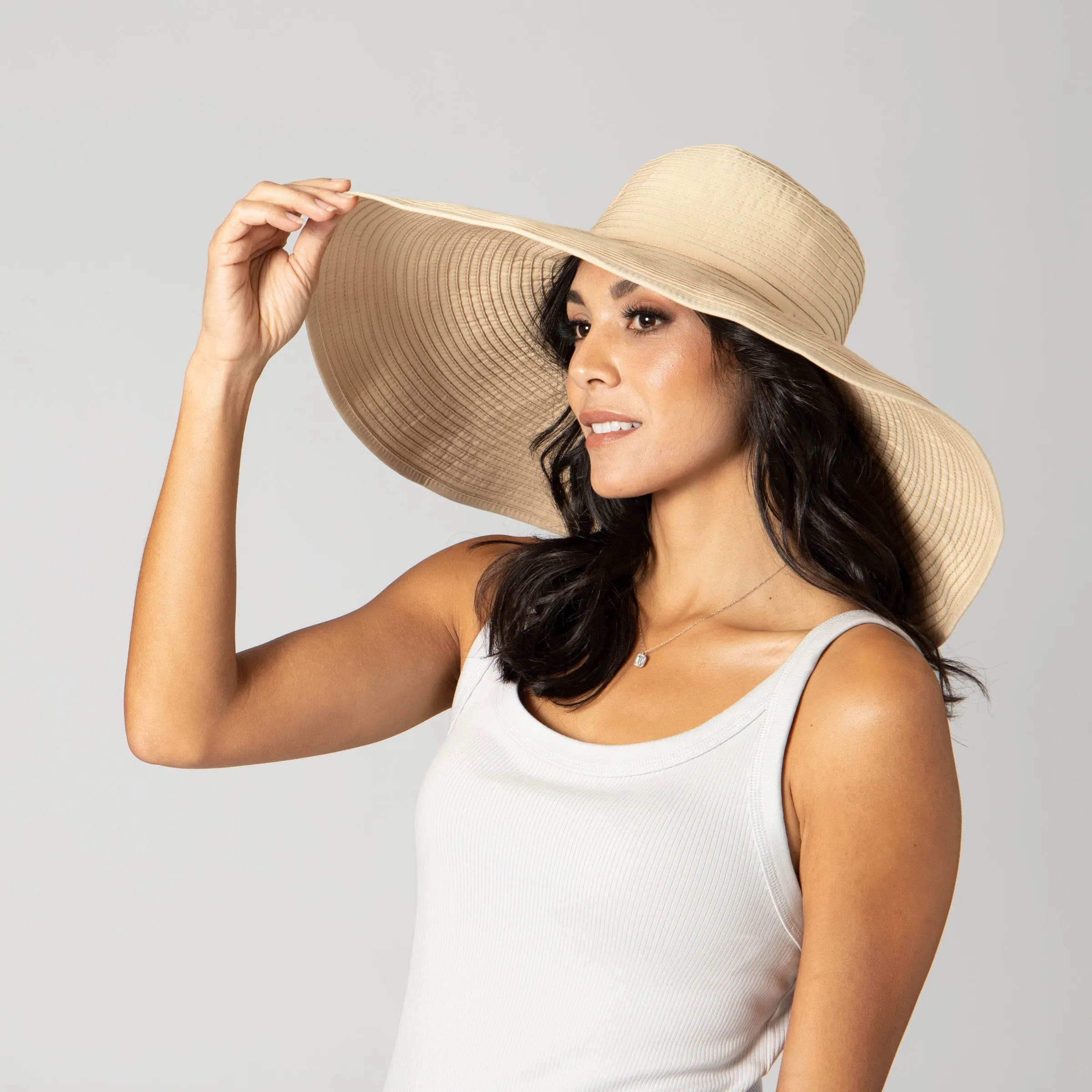 Women's Ribbon Braid XL Brim Hat