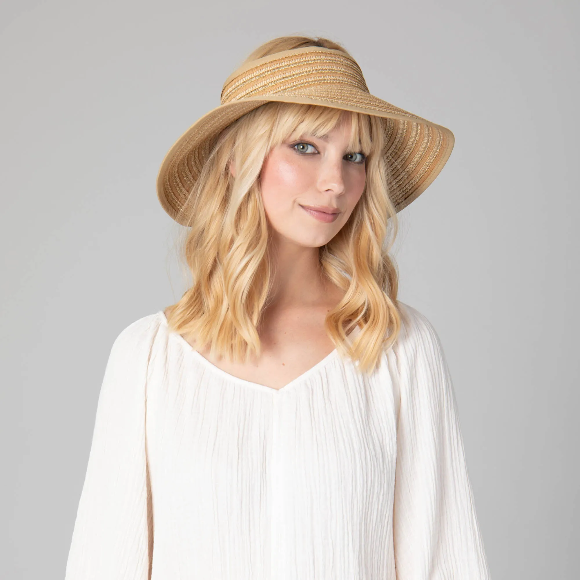 Women's Ultrabraid Packable Rollup Visor with Bow