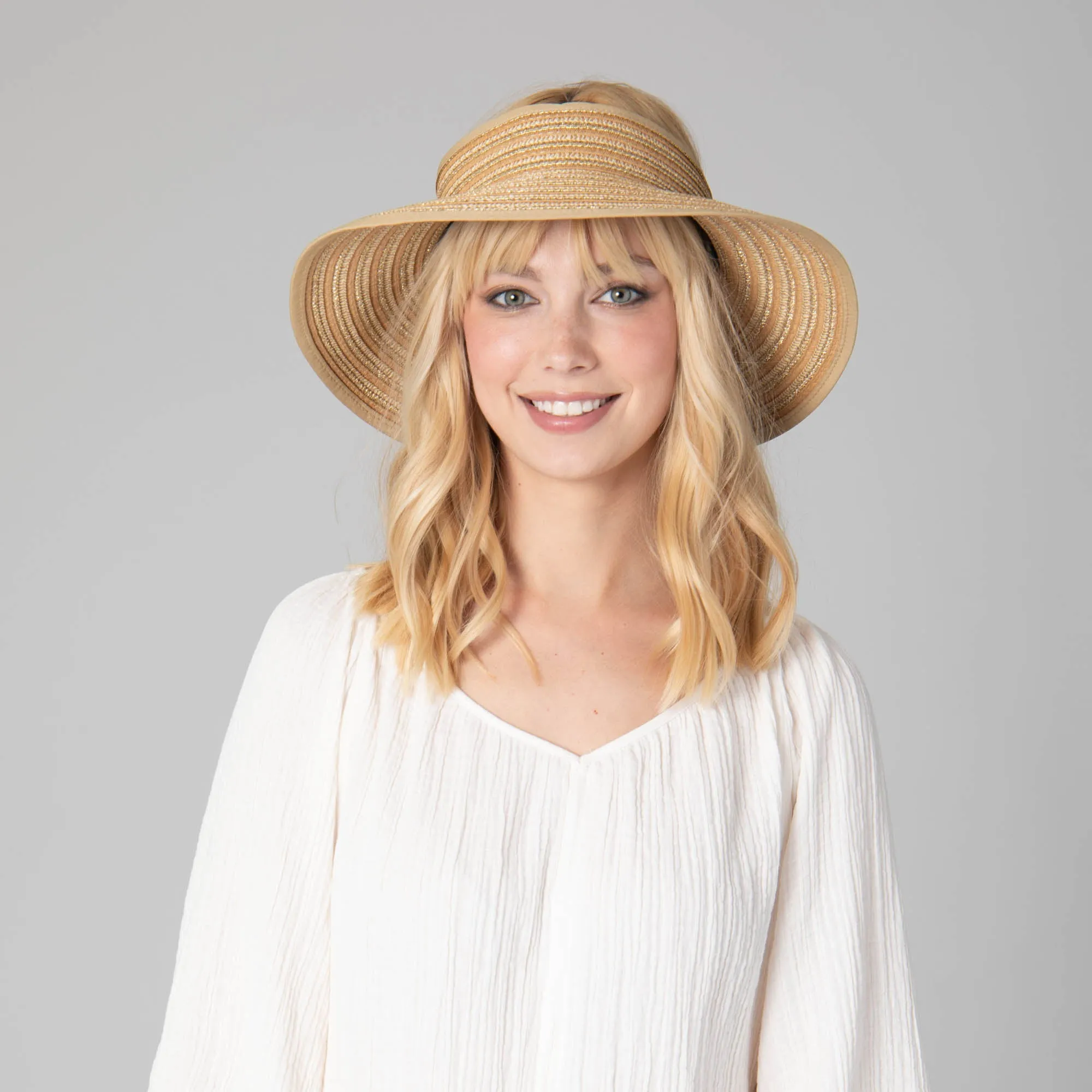 Women's Ultrabraid Packable Rollup Visor with Bow