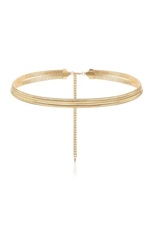 Wrap Around Flex Snake Chain Belt