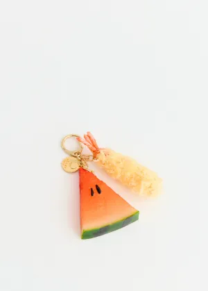 x Sample Kobo Fried Shrimp And Watermelon Keychain