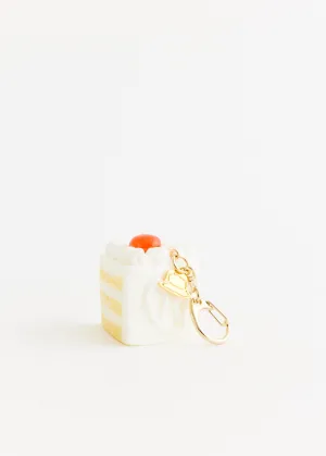x Sample Kobo Yasujiro Ozu Shortcake Keychain